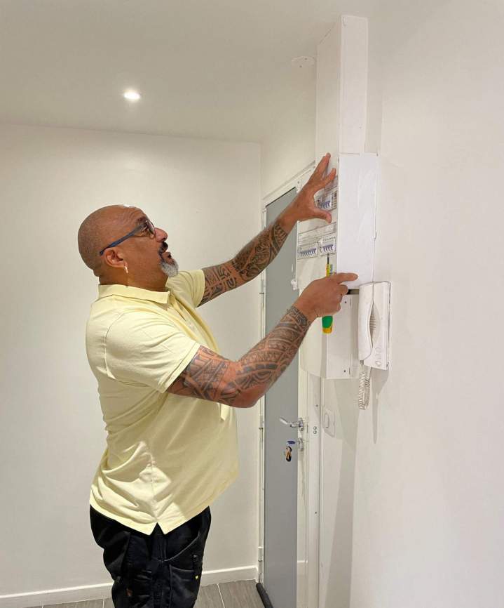 Mise en place tableau électrique